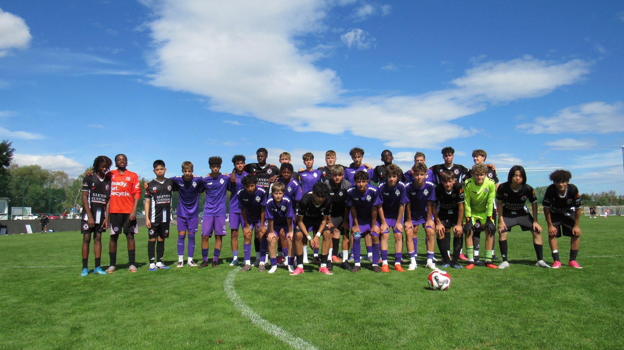 AR Elite Academy squad together at the Budweis International Cup 2026 in Czechia