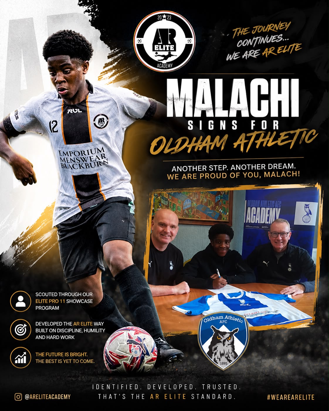 Malachi — AR Elite → Oldham Athletic