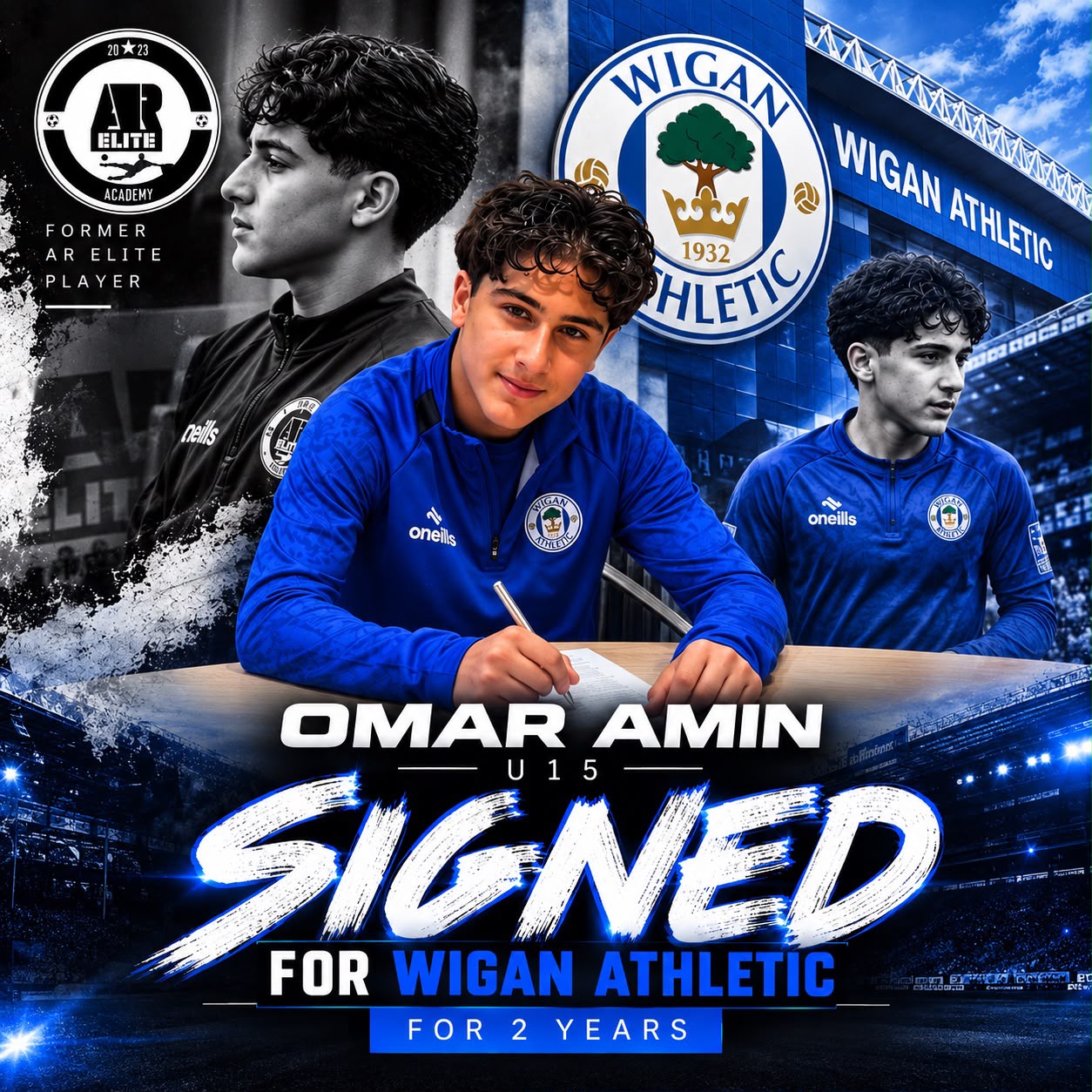 Omar Amin Signs for Wigan Athletic